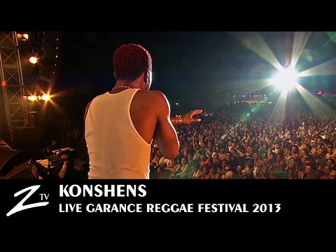 Konshens - Garance Reggae Festival 2013 - LIVE