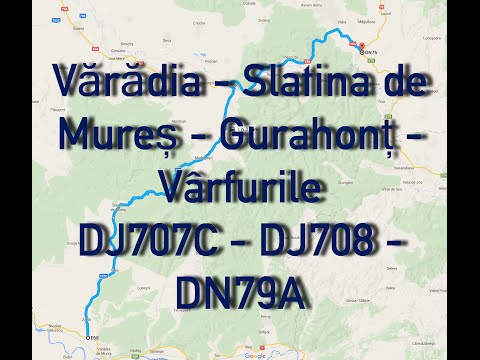 Vărădia - Gurahonț - Vârfurile