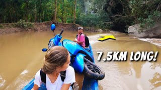 What have we gotten ourselves into! (Laos Thakhek loop - Day 3 Continued)