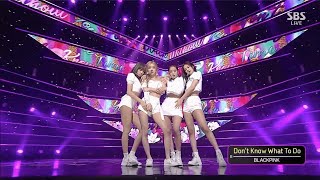 Download lagu BLACKPINK Don t Know What To Do 1016 SBS Inkigayo... mp3