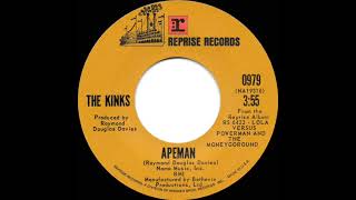 1971 HITS ARCHIVE: Apeman - Kinks (mono 45)