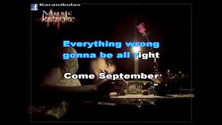 karaoke NATALIE IMBRUGLIA - COME SEPTEMBER