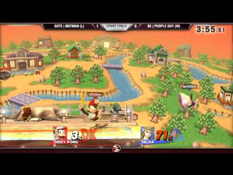 VS Weekly 6/30/16 - Grand Finals - 8Bitman (Diddy) vs. Purple Guy (Zelda) - Smash 4