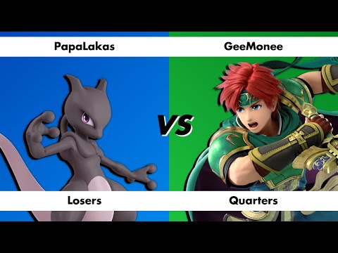 SSBU Just Playing the Game 27! Loser's Quarters: PapaLakas (Mewtwo) vs GeeMonee (Roy)