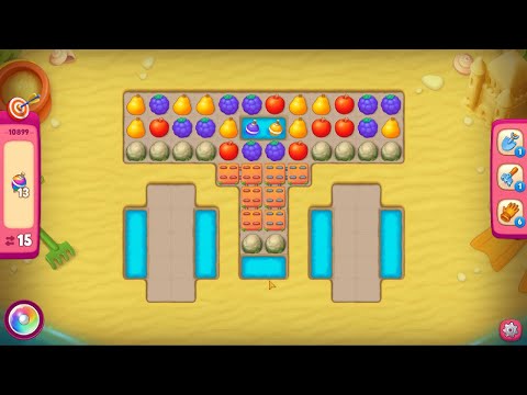 Gardenscapes level 10899 - Challenge Gameplay
