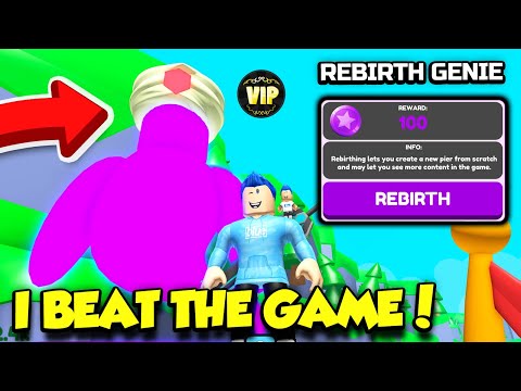 I COMPLETED ALL OF Carnival Tycoon And Unlocked THE REBIRTH GENIE!! (Roblox)