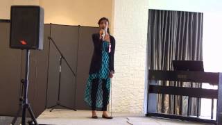 Annie Persaud Singing &quot;Come Together&quot; CML 2015