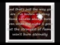 Burn one Down "Lyrics" (Clint Black)