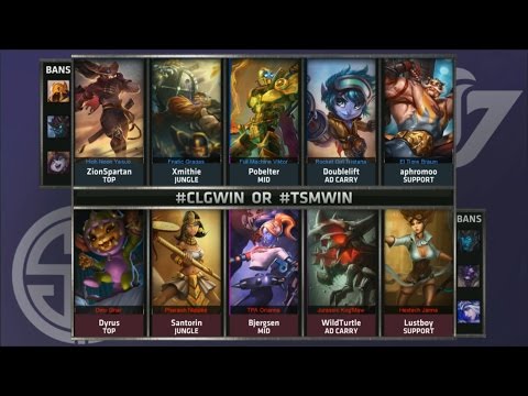 CLG vs TSM Game 1 Highlights - CLG vs TEAM SOLOMID - FINALS NA LCS SUMMER 2015 PLAYOFFS