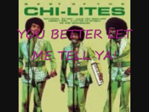 The Chi-Lites- A Lonely Man