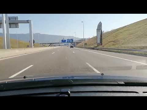 Annecy Genève par l'autoroute en Ford fusion