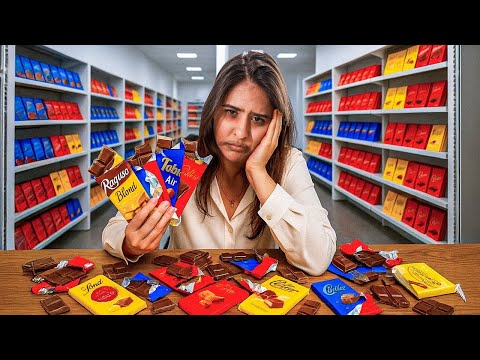 EXPERIMENTEI TODOS OS CHOCOLATES DA SUIÇA