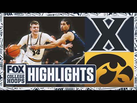 Xavier Musketeers vs. Iowa Hawkeyes Highlights | FOX College Hoops
