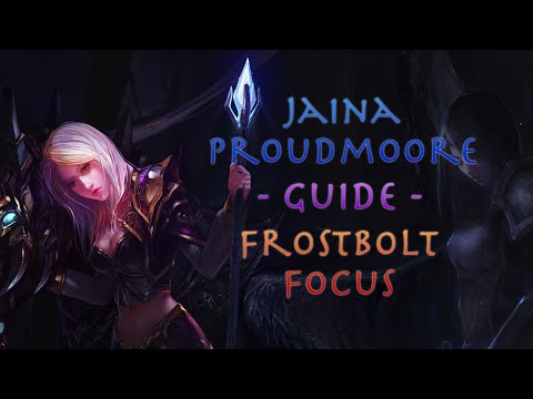 Heroes of the Storm - Jaina Guide (Frostbolt Focus)
