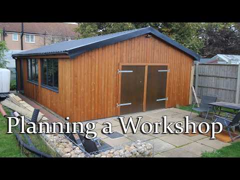 Design and planning your own workshop / shed / summerhouse garden room etc