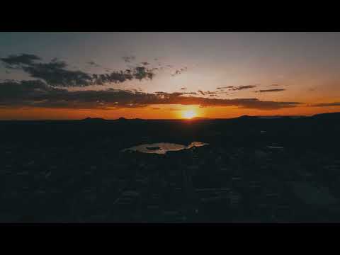 Pôr do sol em Acari-RN