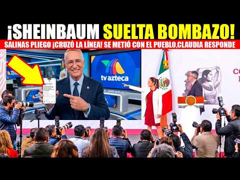 🚨💥MIRA:¡ESTALLA LA MAÑANERA! $ALINAS PLIEGO NO SE ESPERABA ESTO, SHEINBAUM VA CON TODO