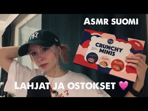 ASMR SUOMI - Viimeaikaisten ostoksien/lahjojen esittelyä  🩷