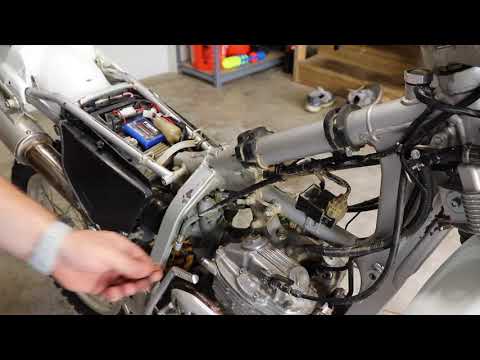 How to Install the Vapor Speedometer / Tachometer on a Dirt Bike