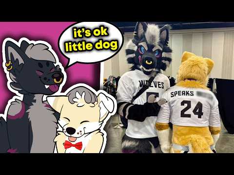 Bullied by a Big STINKY Jock Wolf... (Furry Stream Highlights #23)