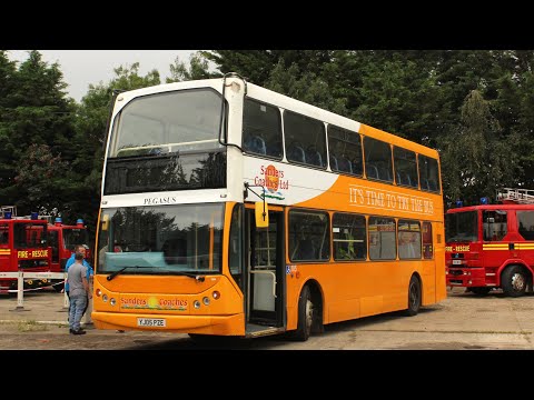 Turbo Scream! Preserved Sanders Coached DAF DB250 ELC Lowlander YJ05 PZE (105)