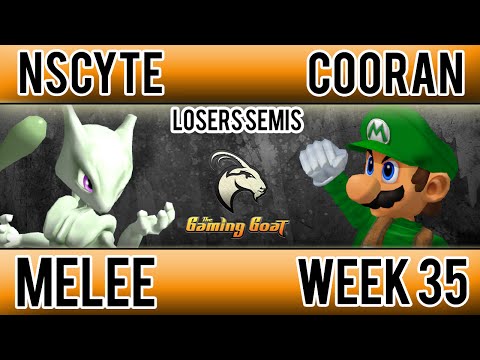 Geneva Smash 35 - NScyte (Fox, Mewtwo) Vs. Cooran (Mario) - Melee Losers Semis