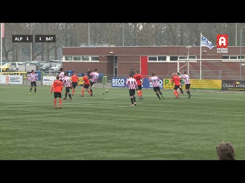 Samenvatting Alphense Boys - De Bataven (zondag 1 april)