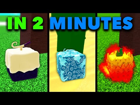 All fruit spawn location 1st sea in 2 minutes! - Blox Fruits