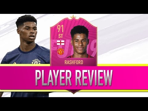 FIFA 19 FUTTIES RASHFORD 91 PLAYER REVIEW