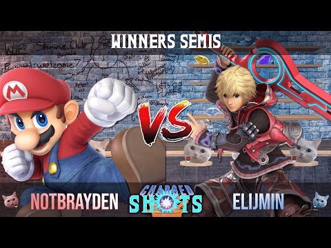 CSHOTS # 01 | NotBrayden (Mario) vs elijmin (Shulk) | Winners Semis | SSBU Ultimate Tournament