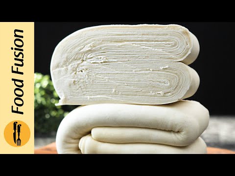 Homemade Puff Pastry Recipe by Food Fusion