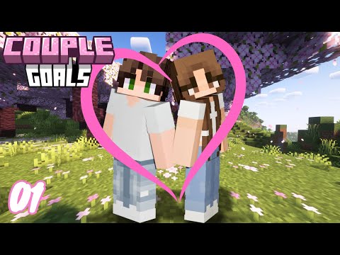 I played Minecraft with my GIRLFRIEND! | Couple Goals | Ep. 1