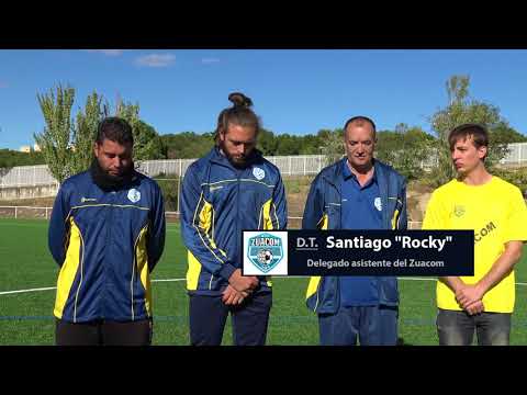 Rueda de prensa cuerpo técnico del Zuacom - Los Pinos Moratalaz vs Zuacom