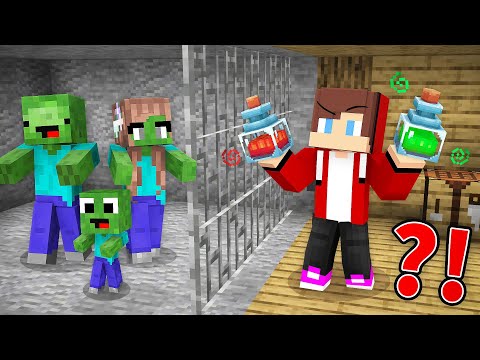 Iron Dude cures Mikey's family from zombie virus!