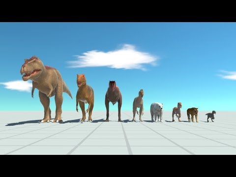 ALL CARNIVORES vs EVERY UNIT - Animal Revolt Battle Simulator