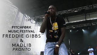 Freddie Gibbs &amp; Madlib perform &quot;Pronto&quot; - Pitchfork Music Festival 2015