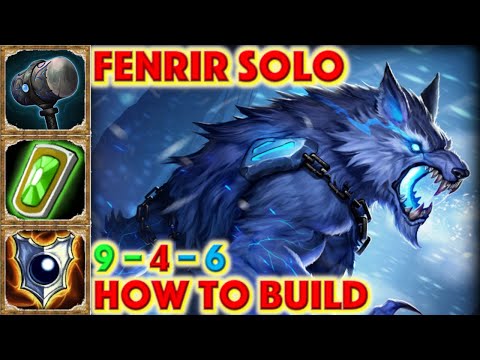 SMITE HOW TO BUILD FENRIR - Fenrir Solo Build + How To + Guide (Season 7 Conquest) 2020 Frostfang