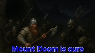 From Stone to Fire: Dwarves at mount Doom BFME 2