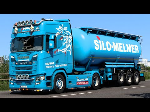 Scania V8 | Mods | 1.41 Euro Truck Simulator 2 Gameplay