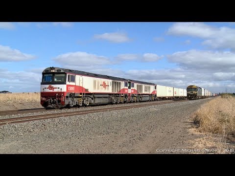 SCT / SBR 7922V "Dooen" Container Train - PoathTV Australian Railways
