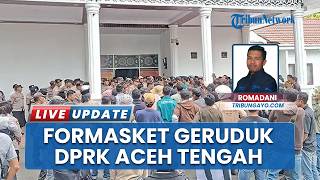 DPRK Aceh Tengah Digeruduk Formasket, Dinilai Tak Serius Tangani Masalah Lubang Raksasa