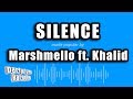 Marshmello ft. Khalid - Silence (Karaoke Version)