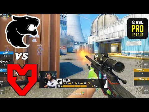 PLAYOFFS! - FURIA vs MOUZ - HIGHLIGHTS - ESL Pro League S18 l CSGO
