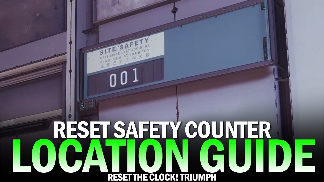 Reset the Site Safety Counter Guide (Reset The Clock! Triumph) [Destiny 2]