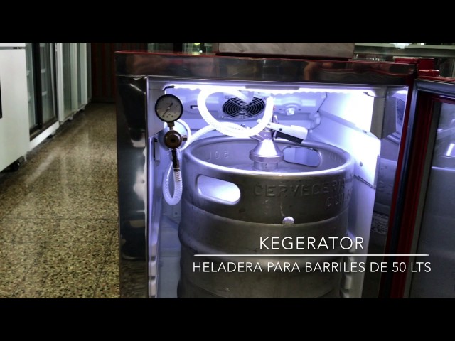 Vídeo relacionado con Barril de cerveza, escalón casero, enfriador de cerveza, enfriador de secado - STREAM 50, grifo 2, hasta 55 litros/hora