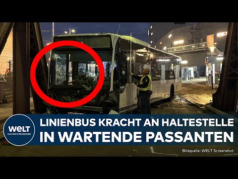 BUSUNGLÜCK IN WEIL AM RHEIN: Frau stirbt nach Crash an Haltestelle – mehrere Verletzte!