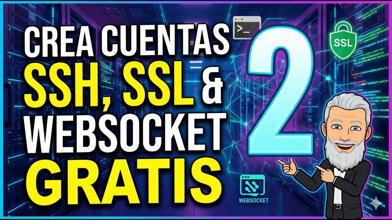 🔐 How to Create Free SSH, SSL, and WebSocket Accounts | Step by Step