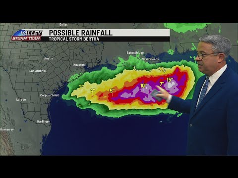Tracking Tropical Storm Bertha