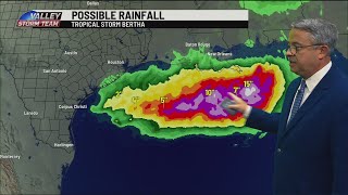 Tracking Tropical Storm Bertha