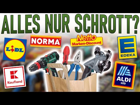 WERKZEUG aus dem SUPERMARKT – Parkside, Ferrex & Co. im ÜBERBLICK